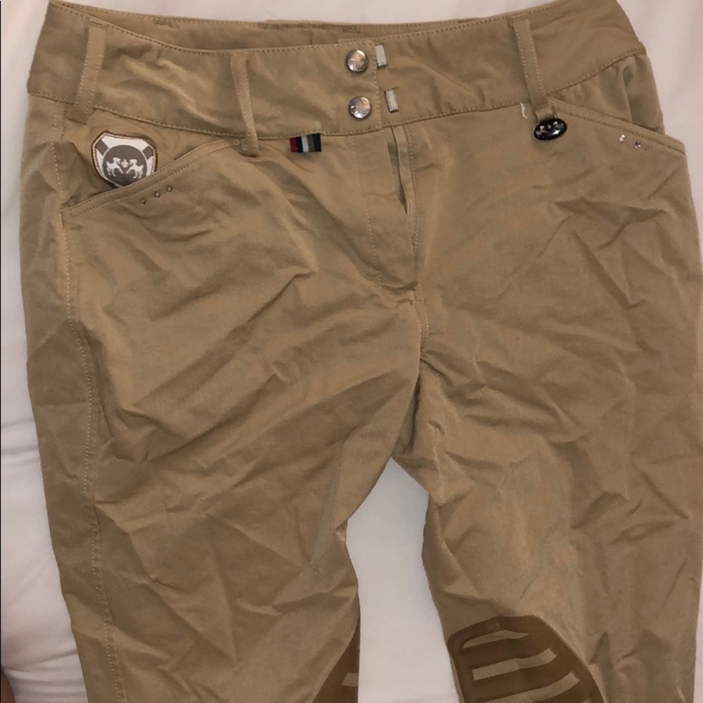 LIGHTLY WORN Equine Couture riding breeches